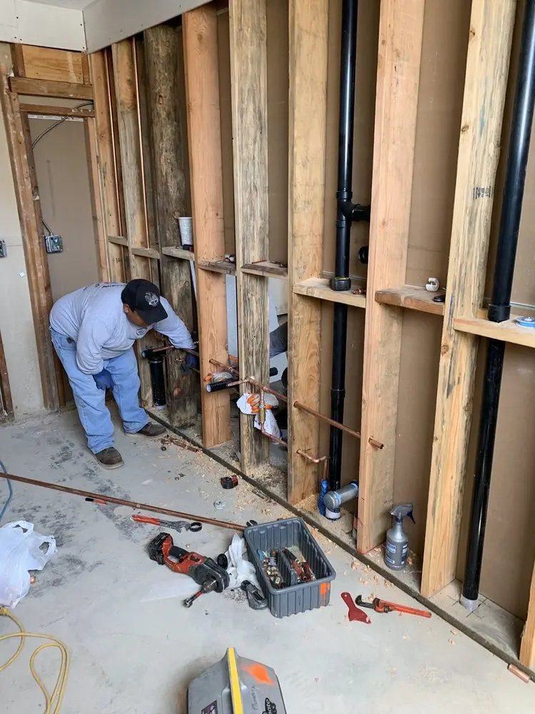 Commercial rough-in plumbing for Trenchless Sewer Repair in Robstown